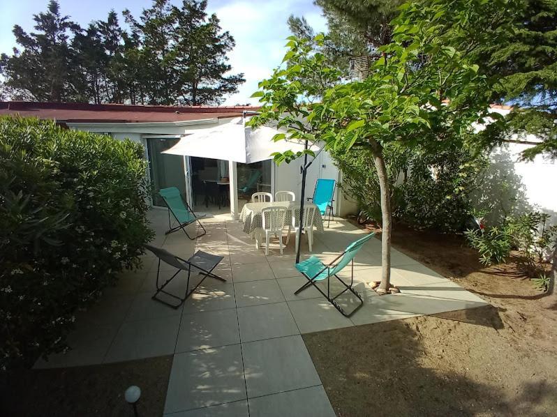 Maison Jardin Wifi - Climatisation - 100 M Plage Sauvage - 20 Min Perpignan ตูเรย์ลส์ ภายนอก รูปภาพ