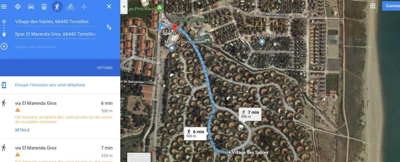 Maison Jardin Wifi - Climatisation - 100 M Plage Sauvage - 20 Min Perpignan ตูเรย์ลส์ ภายนอก รูปภาพ